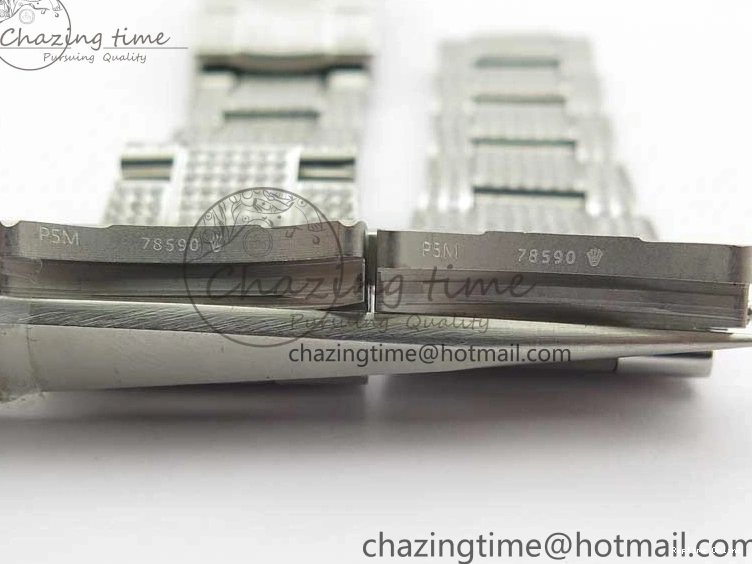 0224 Practical DateJust 41 126334 904 Full Paved Diamonds BP Maker Best Edition Silver Dial on Oyster Bracelet A 2542